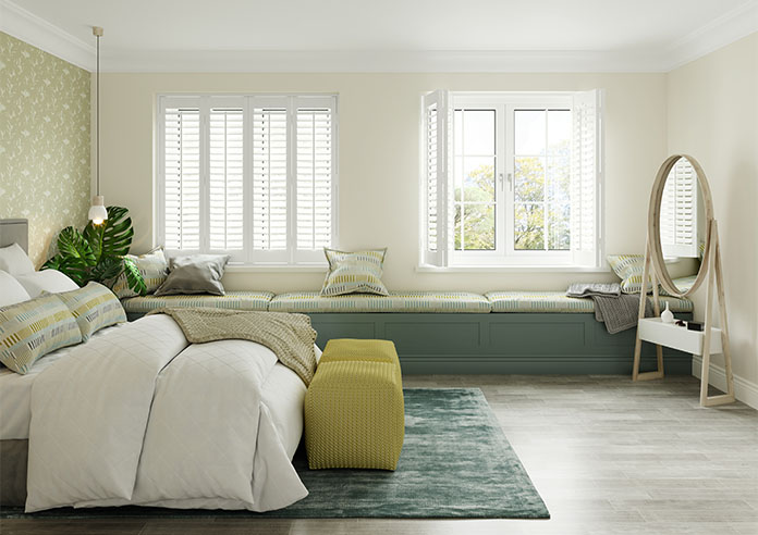Bromley, Pure White - Full Height Plantation Shutter - Image 8